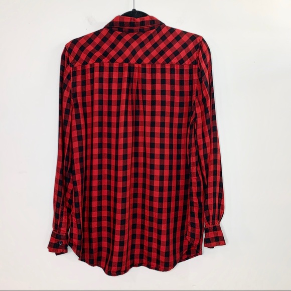 BEACHLUNCHLOUNGE Embroidered Buffalo Check Shirt - Picture 5 of 8